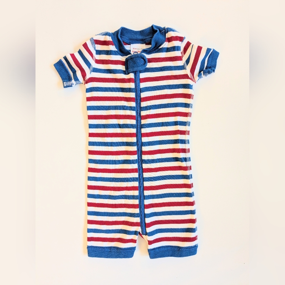 Hanna Andersson Zip Shortie Sleeper, 6-12m